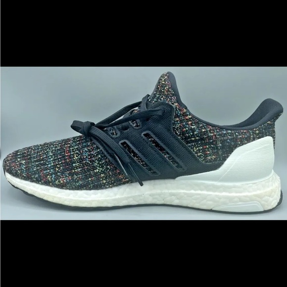 Men’s Size 7.5 - adidas UltraBoost 4.0 Black Multicolor 2019 - F35232 - Picture 11 of 14